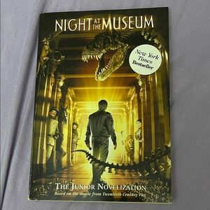 Night at the Museum Junior Novelization Book New York Times Bestseller